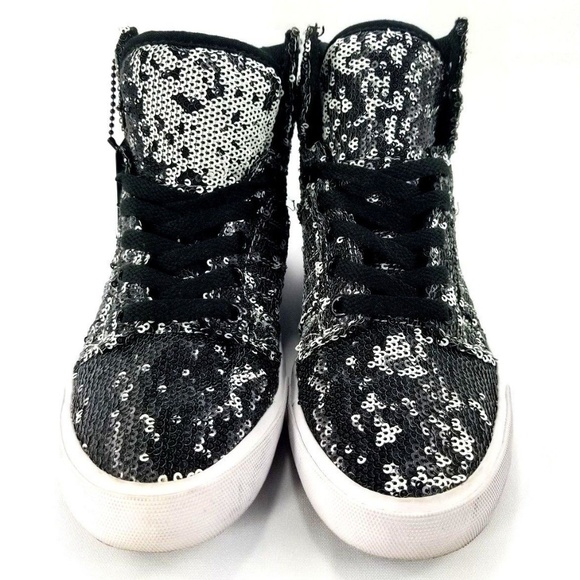 Supra Women's Shoes Skytop Skate Sequence Black - Picture 5 of 8